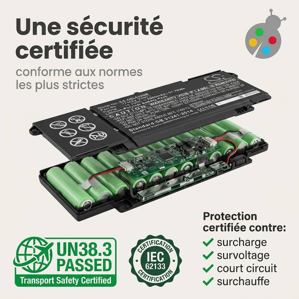 Batterie ordinateur portable dell latitude 7420