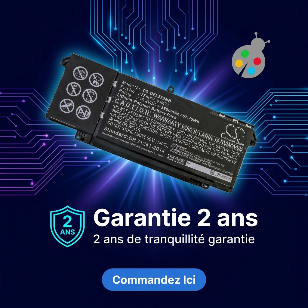 Batterie ordinateur portable dell latitude 7420