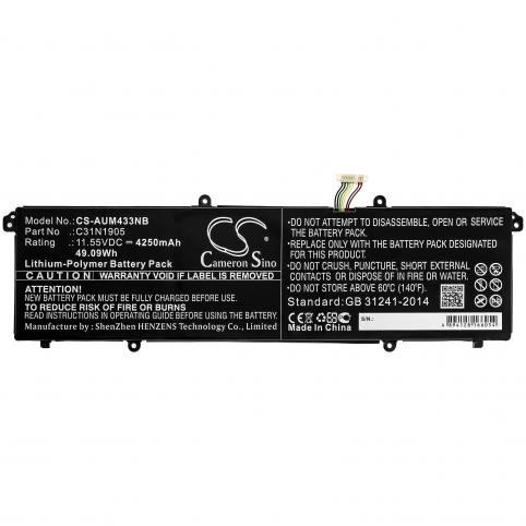 Batterie ordinateur portable asus vivobook s14 s433fa eb039t