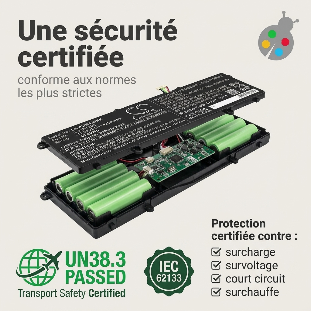 Batterie ordinateur portable asus vivobook k3504za