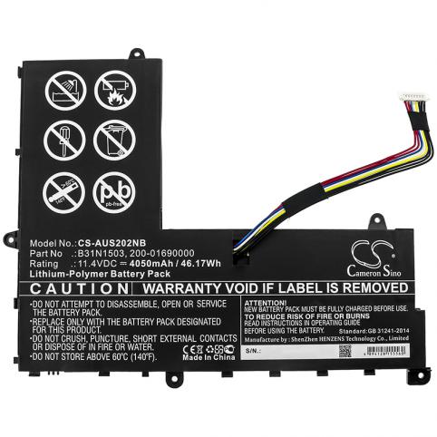 Batterie ordinateur portable asus eeebook e202sa 1a