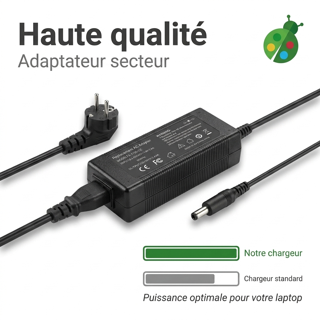 Chargeur ordinateur portable asus p1500cea