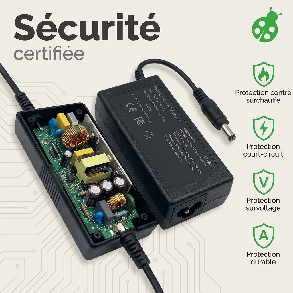Chargeur ordinateur portable asus p1500cea