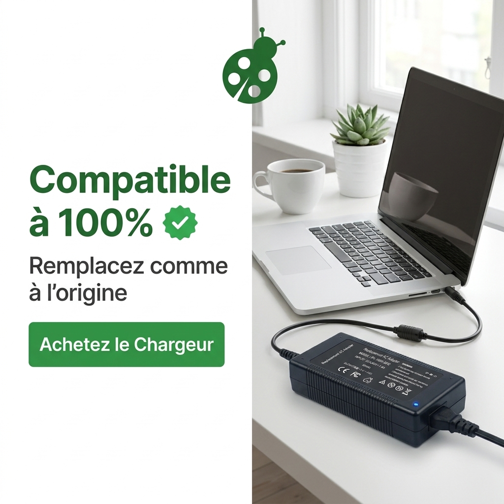 Chargeur ordinateur portable dell latitude 3301