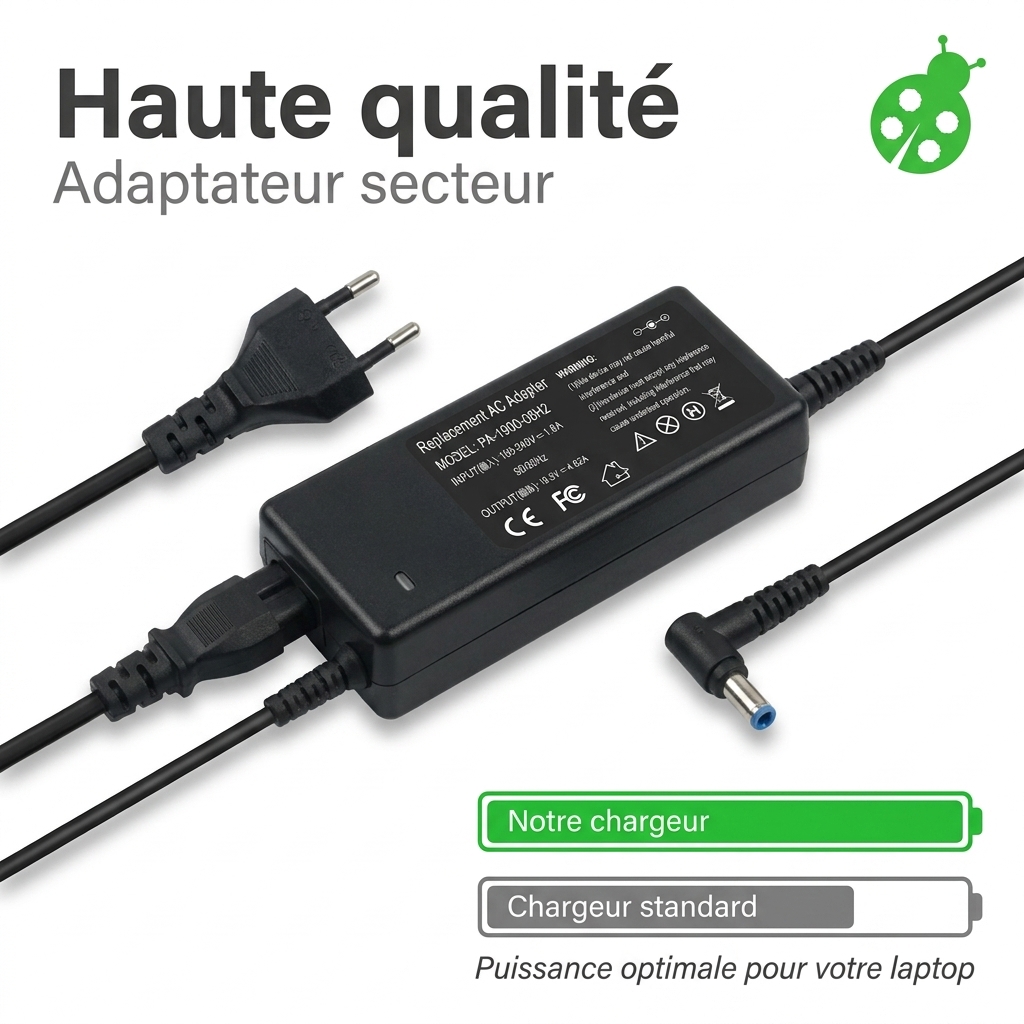 Chargeur ordinateur portable asus expertbook p2 p2451fa 1a