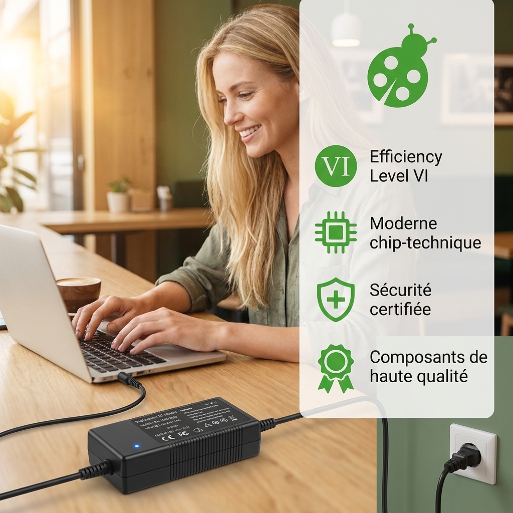 Chargeur ordinateur portable dell latitude 12 7202