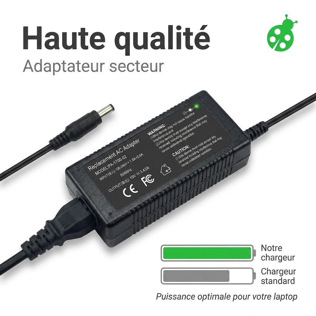 Chargeur ordinateur portable asus u38dt 1a