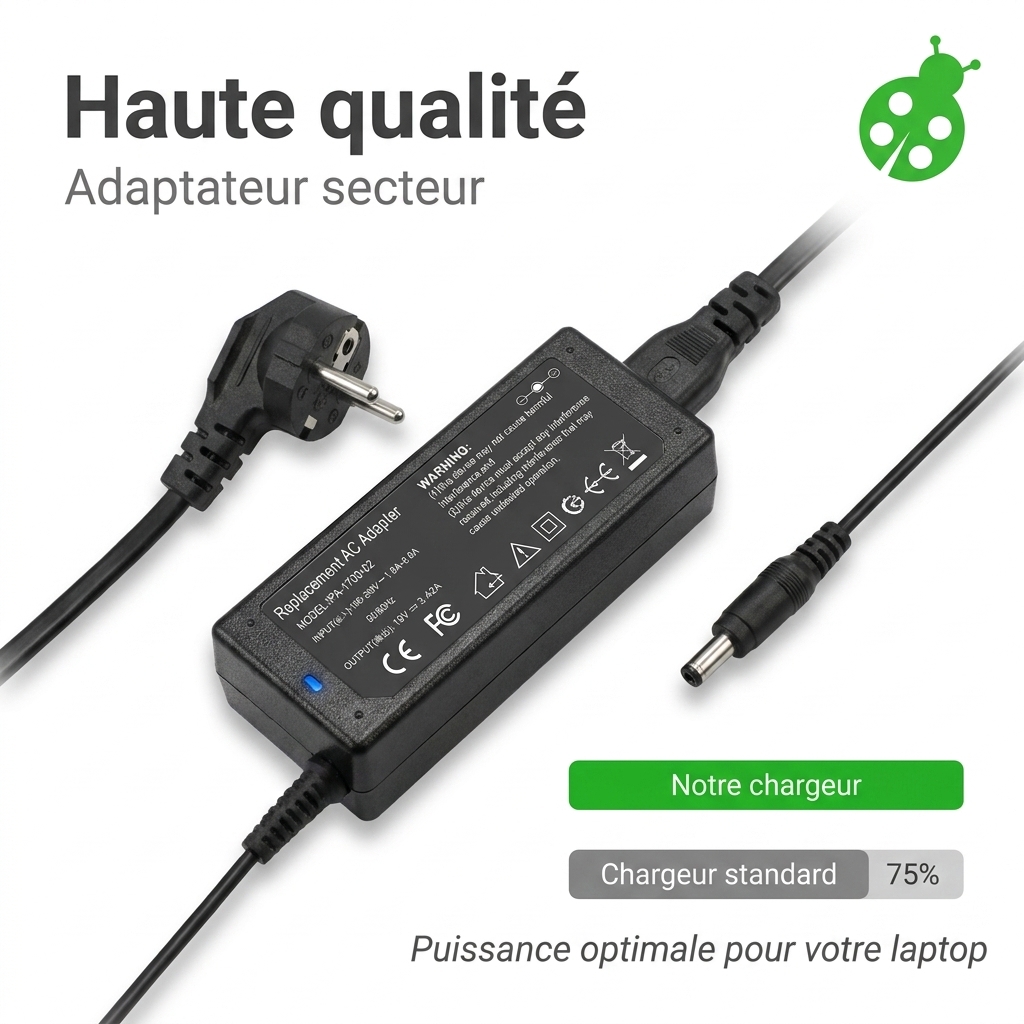 Chargeur ordinateur portable asus vivobook r515ja bq967t