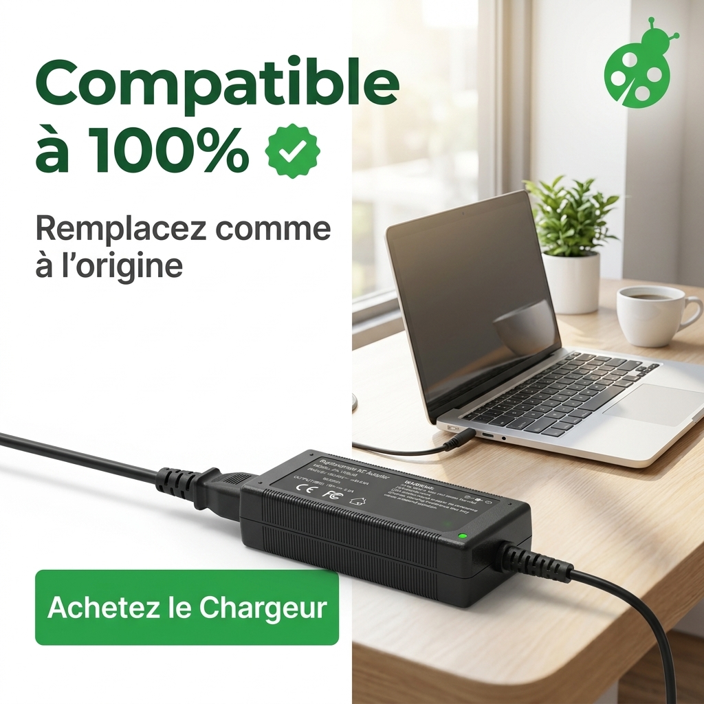 Chargeur ordinateur portable asus vivobook r515ja bq967t