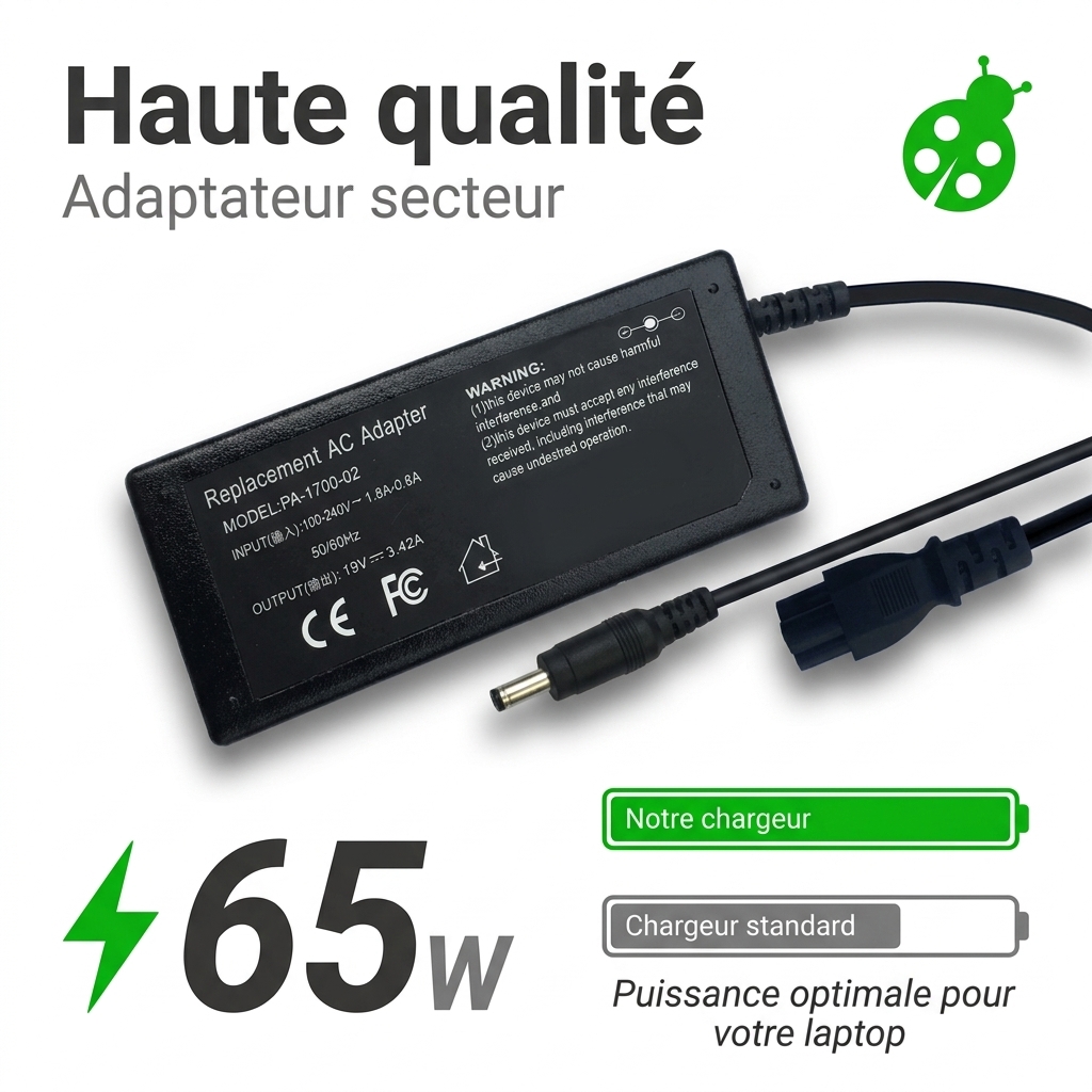 Chargeur ordinateur portable asus q534ua