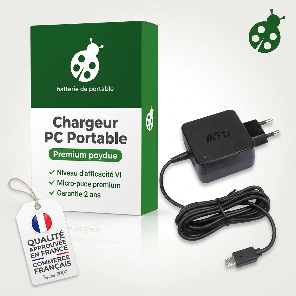 Chargeur ordinateur portable asus r206sa