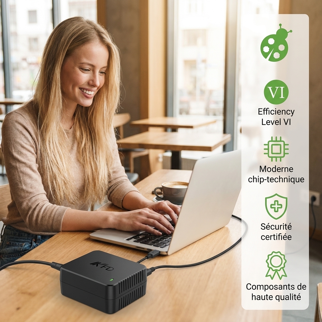 Chargeur ordinateur portable asus r206sa