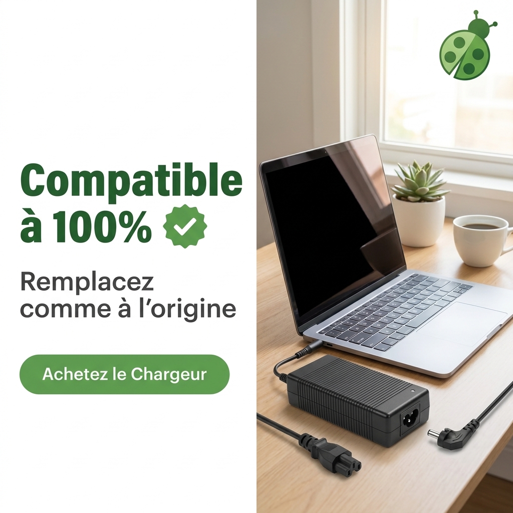 Chargeur ordinateur portable dell latitude 14 5400