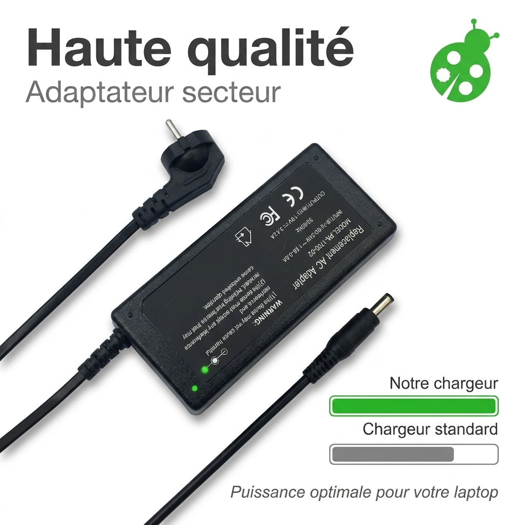 Chargeur ordinateur portable asus vivobook 15 x505za bq298