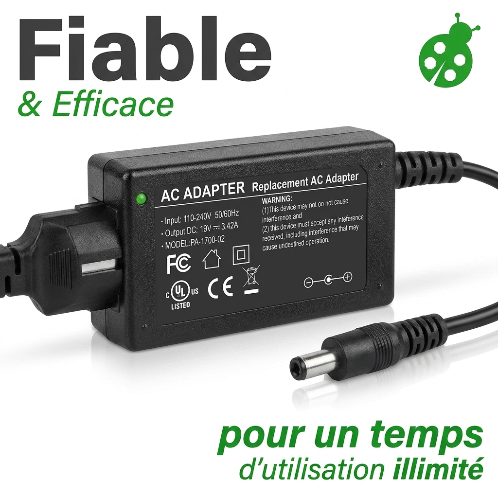 Chargeur ordinateur portable asus vivobook 15 x505za bq298