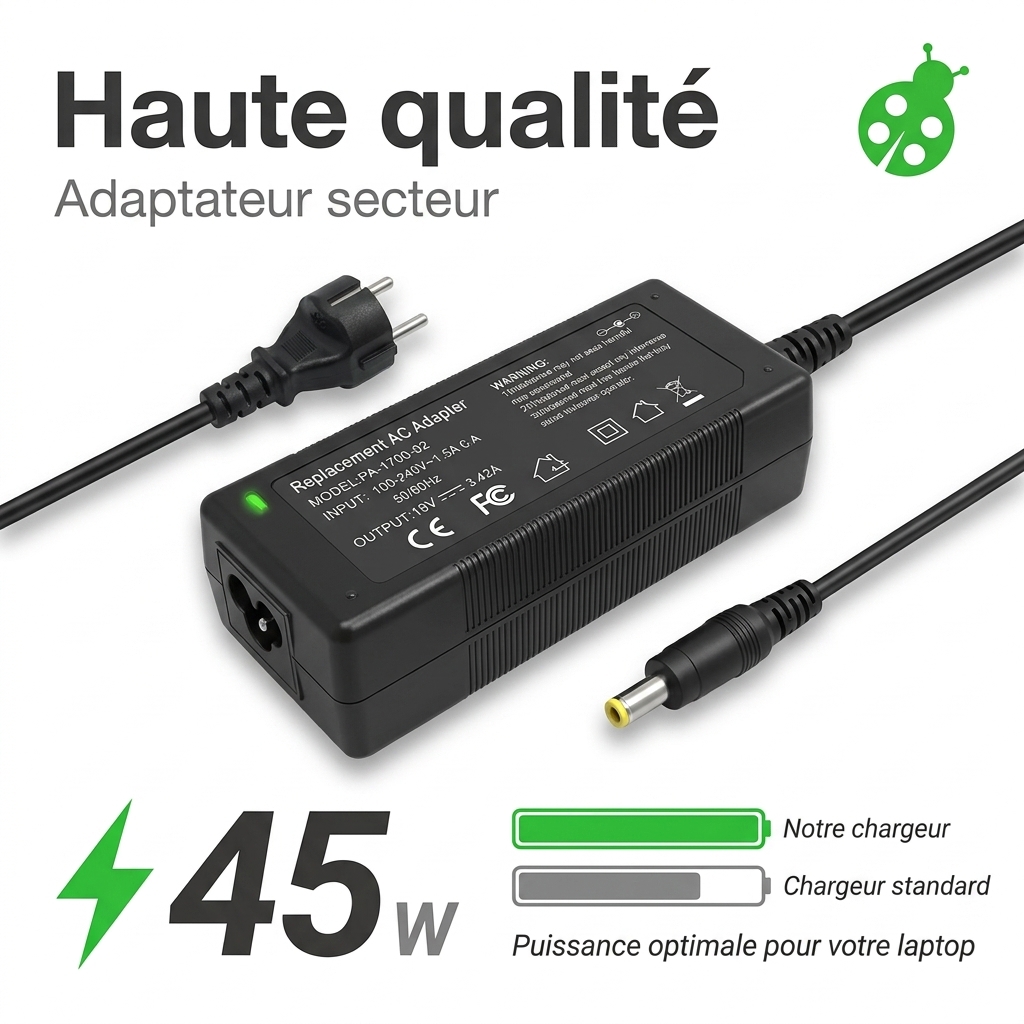 Chargeur ordinateur portable asus vivobook flip 14 tp412fa