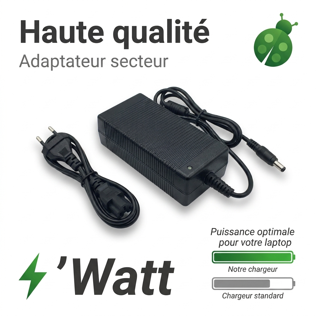 Chargeur ordinateur portable asus e410ma