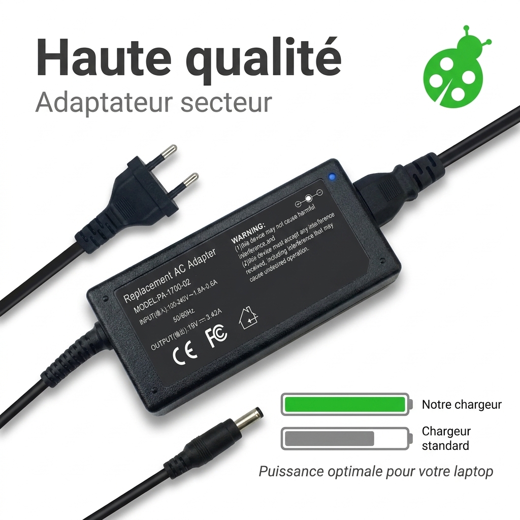 Chargeur ordinateur portable asus vivobook s15 f515ma b