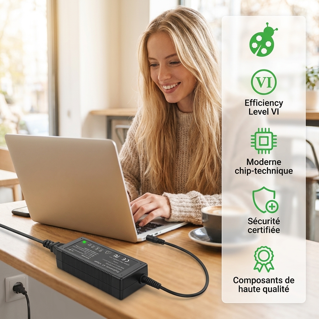 Chargeur ordinateur portable asus vivobook s17 s712ea au026t