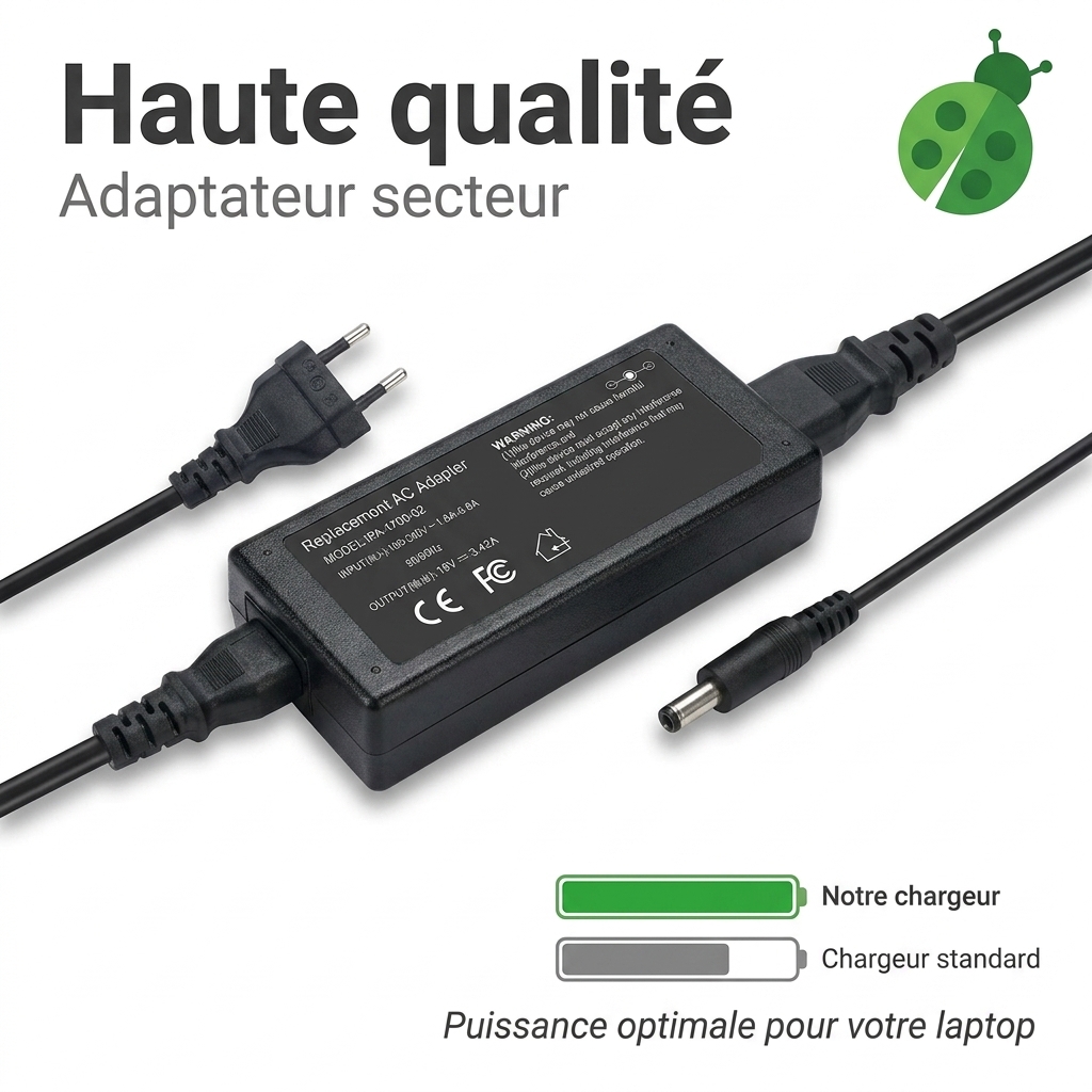 Chargeur ordinateur portable asus vivobook s533ia bq183t