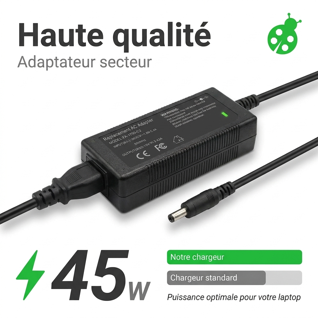 Chargeur ordinateur portable asus vivobook x415ja ek023t