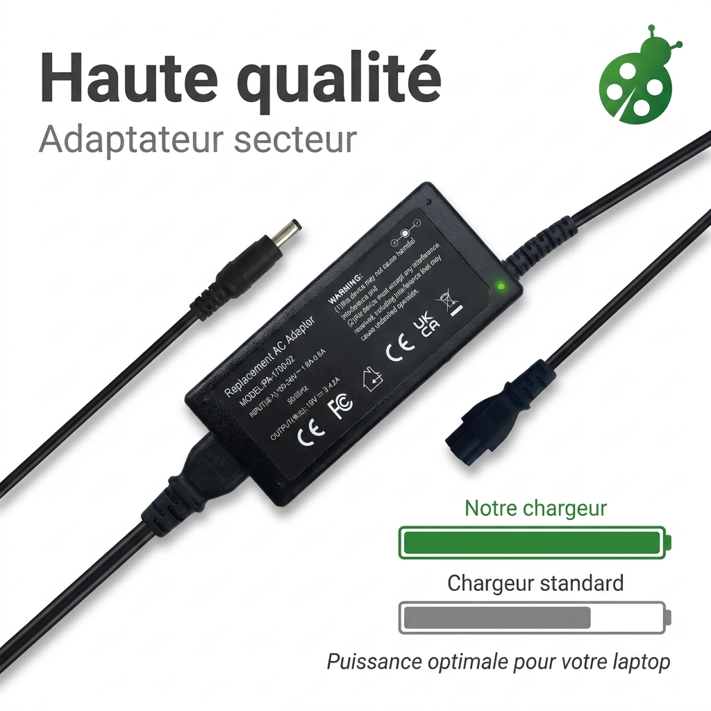 Chargeur ordinateur portable asus vivobook x515ma