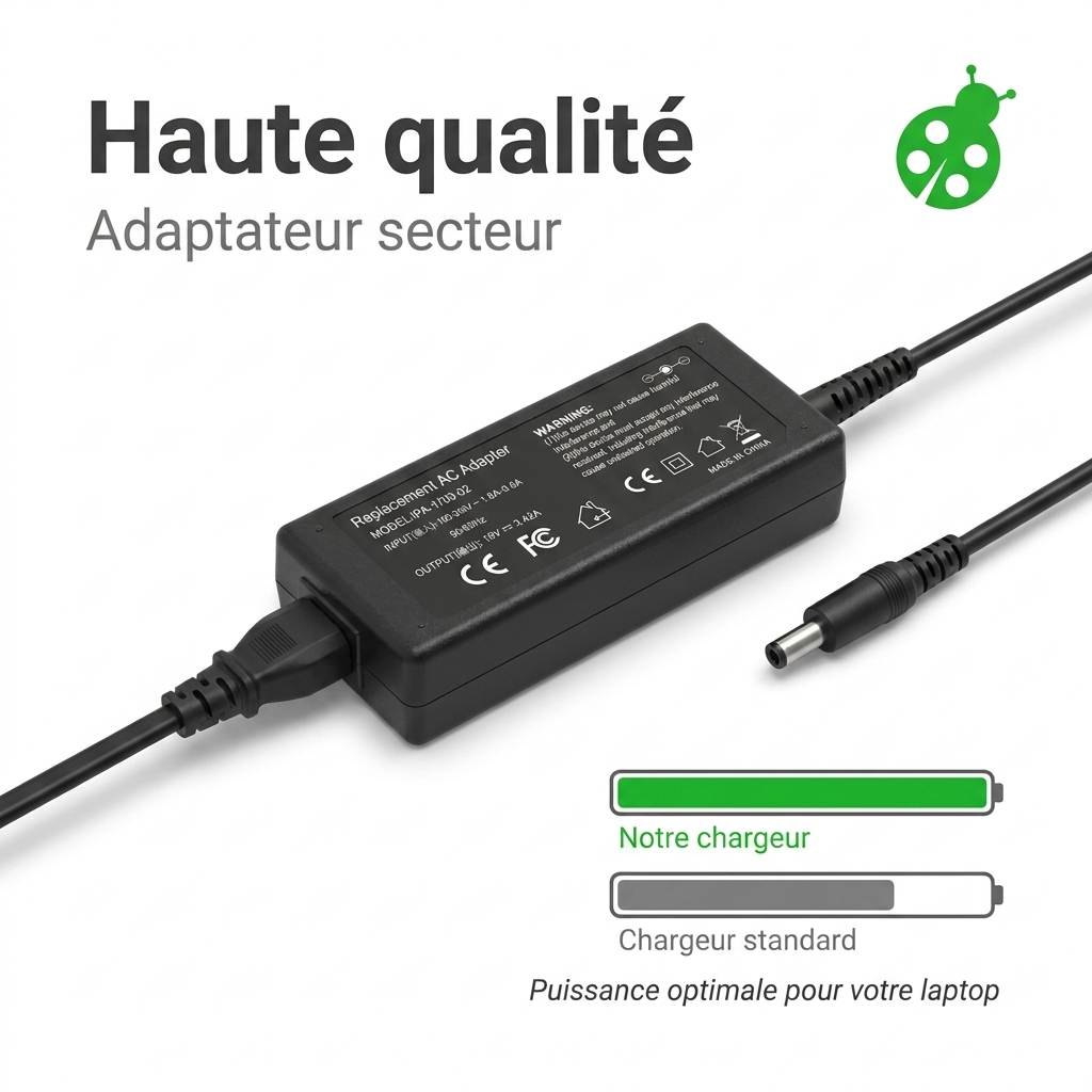 Chargeur ordinateur portable asus vivobook x543ba