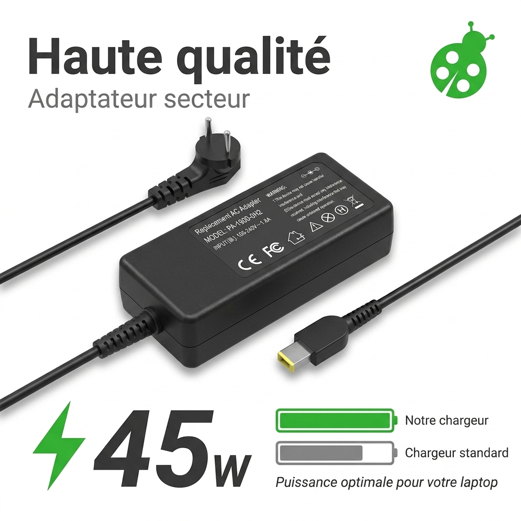 Chargeur ordinateur portable lenovo yoga 11e 5th
