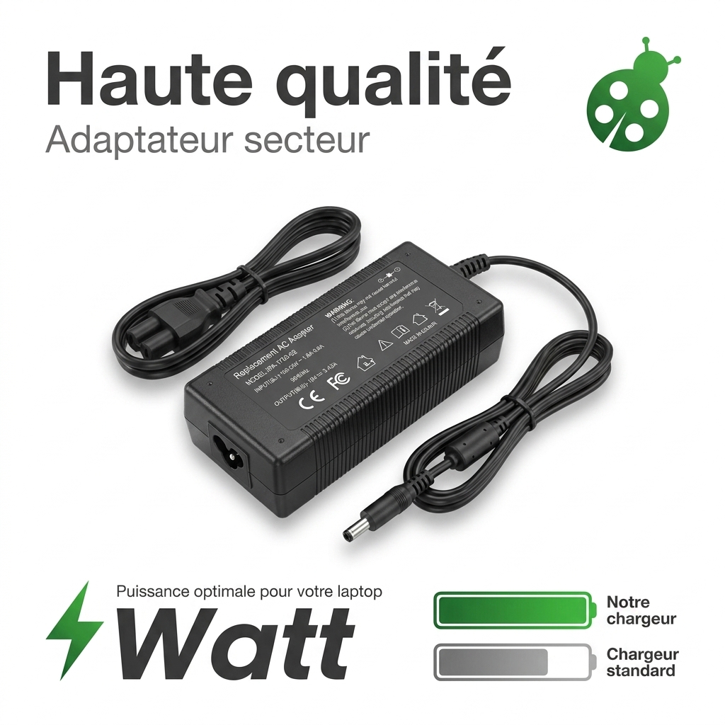 Chargeur ordinateur portable asus zenbook duo ux481fl hj129r