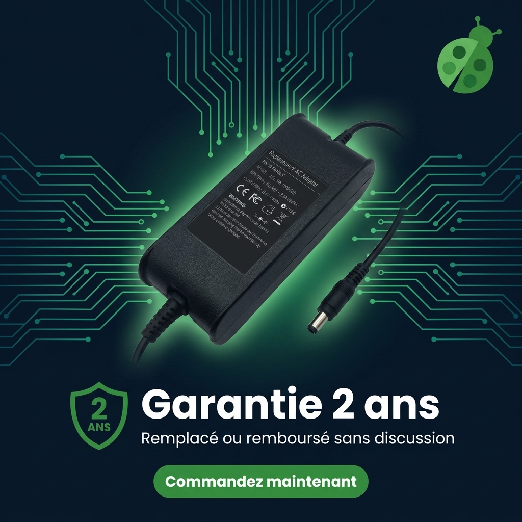 Chargeur ordinateur portable dell latitude 12 5290