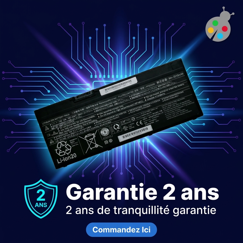 Batterie ordinateur portable fujitsu lifebook t937