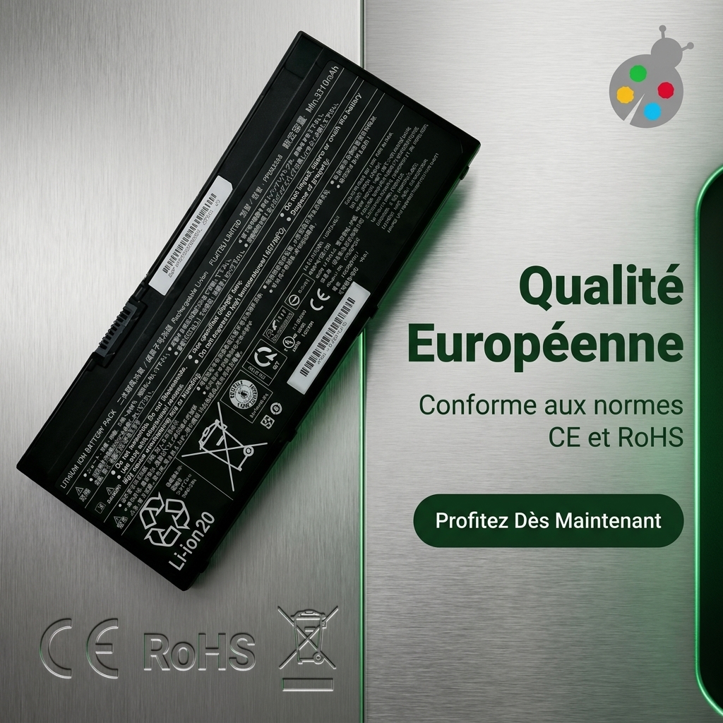 Batterie ordinateur portable fujitsu lifebook t937