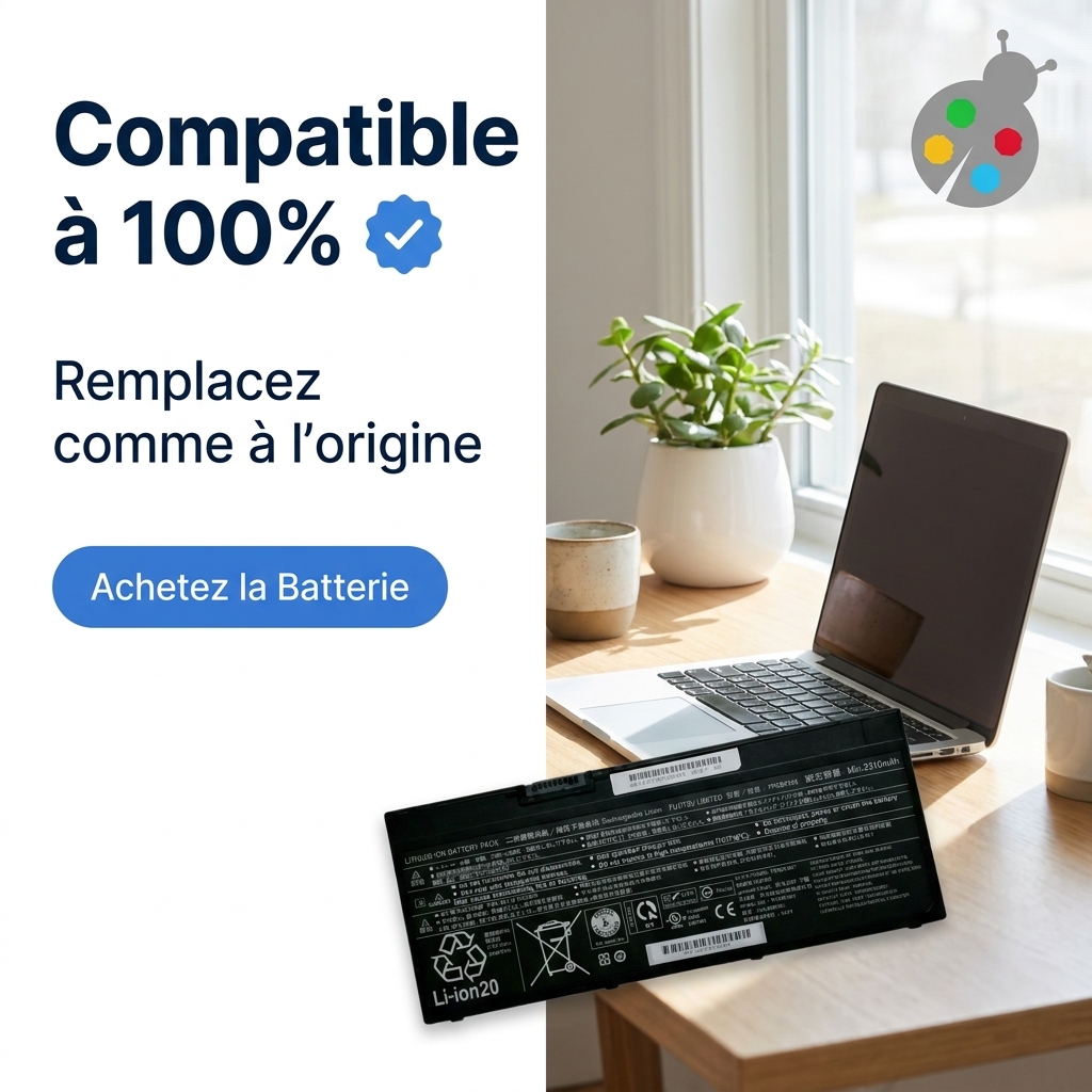 Batterie ordinateur portable fujitsu lifebook t937
