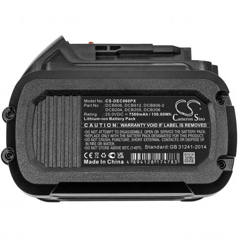 Dcb606 20v max batterie outillage portatif dewa