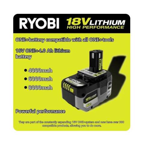 Batterie outillage portatif ryobi rb18l50