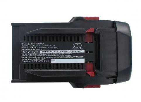 Batterie  hilti te 6-a