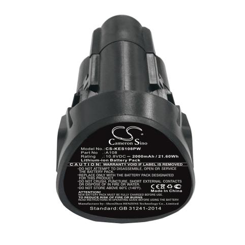Batterie  kress 108 als 2.0 sst l a108