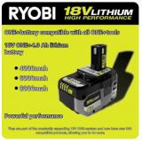 Batterie outillage portatif ryobi rb18l50