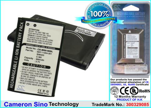 Batterie  smartphone blackberry rim 8130