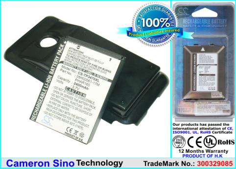 Batterie  dopod dopod p660 haute capacite avec capot