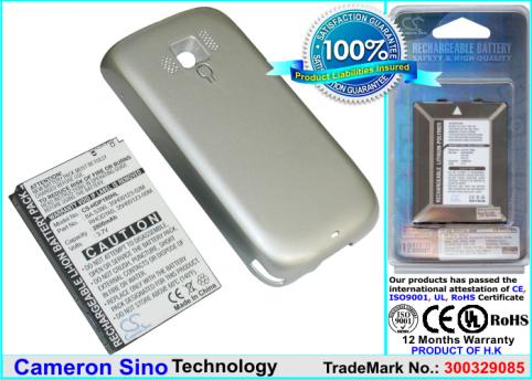 Batterie  htc haute capacitée touch pro 2 , touch pro ii , t7373 , t7377 , t737