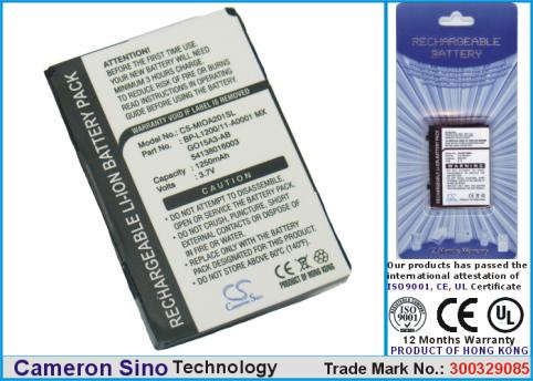 Batterie pda smartphone mitac mio mio a201 