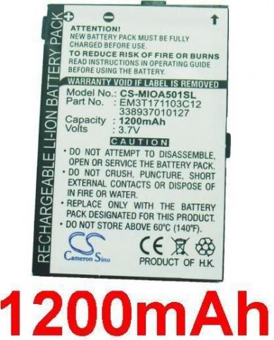 Batterie  smartphone mitac mio mio a502