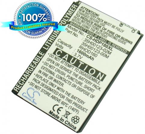 Batterie  htc haute capacitée touch pro 2 , touch pro ii , t7373 , t7377 , t737