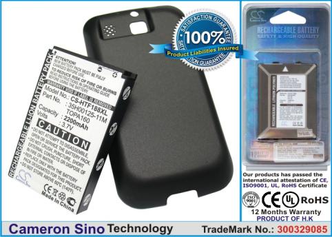 Batterie  htc smart, rome, rome 100, f3188, smart f3188