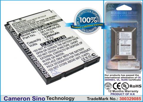 Batterie telephone garmin asus nuvifone m10e