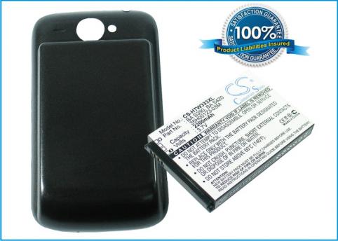 Batterie  htc haute capacitée touch pro 2 , touch pro ii , t7373 , t7377 , t737