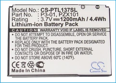 Batterie  smartphone pharos ptl137e