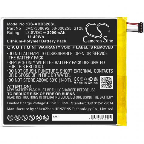 Batterie tablette amazon kindle fire m8s26g