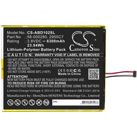Batterie  amazon 58-000280 kindle fire hd 10.1 9th